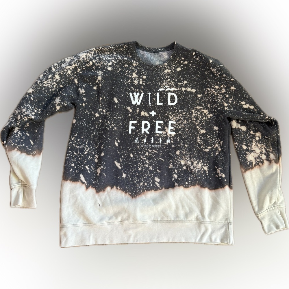 WILD + FREE HEAVY COTTON SOUTHERN BLISS CO SWEATSHIRT